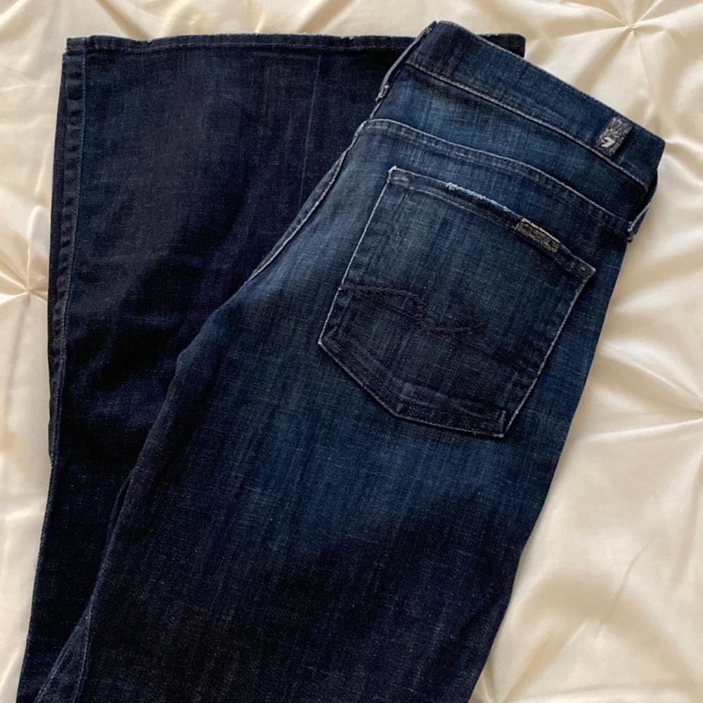 7 for all Mankind super flare size 28 jeans